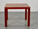 Erik jørgensen firkantet sofabord i kirsebær 60 x 60 cm