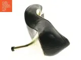 Sorte stiletter med guld detalje (str. 39) - 3