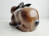 ⭐️- Charmerende Vintage Hare i Træ - 3