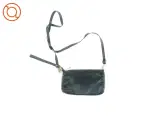 Vintage Retro Skuldertaske I pels og læder (str. 23 x 14 cm) - 2