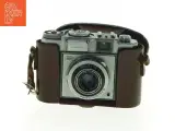 Vintage kamera med læderetui fra Zeiss Ikon (str. 12 cm x 8 cm) - 2