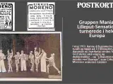 Postkort. Lilleput-Sensation i Cirkus Moreno