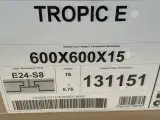 Rockfon tropic e24-s8 akustikloft 600x600x15mm, hvid - 3