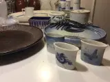 Diverse porcelæn (fade, vaser, skåle mm)