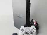 ⭐️· 🕹️ PlayStation 2 (PS2) Fat Model Komplet Sæt - 2