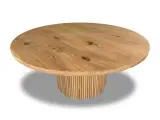 Rundt plankebord Med lammelben Ø160 cm - 3
