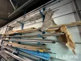 Blandet lot med assorterede længder af stål- og aluprofiler - 4