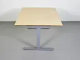 Scan office hæve-/sænkebord med birkelaminat, 140 cm. - 2