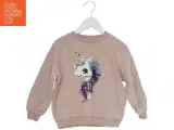 Børne sweatshirt med vendbare pailletter fra H&M (str. 110) - 2