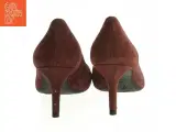 Brun pumps i ruskind fra Unisa (str. 38 ) - 2