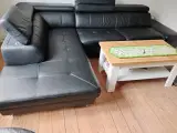 Læder Sofa med chaiselong - 2