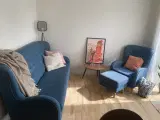 Sofa og lænestol 