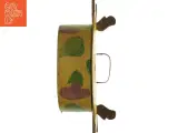 Antik svensk håndlavet almue malet blomster mad tejne. Træ æske madkasse (str. 29 x, 12 cm) - 2