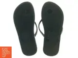 Sorte flip-flops med glitter fra Ipanema (str. 31) - 3
