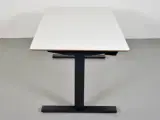 Scan office hæve-/sænkebord med hvid laminat, 140 cm. - 2