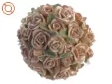 Rose blomster buket dekoration figur (str. 15 x 11 cm) - 4