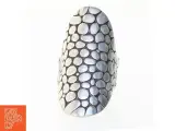 Sølvfarvet ring (str. 54 mm) - 3
