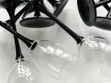 Luminarc vinglas m sort stilk, 20 cm, pr stk - 5