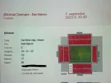Fodbold, Landskamp Danmark vs. San Marino
