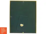 Gammel fotoramme i metsl i metal  (str. 25x20,5 cm) - 3