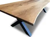 Plankebord eg 2 planker 300 x 95-100cm