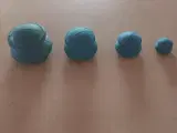 Massagesugekopper til bindevævsmassage/cupping. 