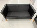 Mogens Hansen MH2225 3+2 Sofagruppe i sort læder. - 3