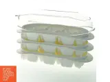 Forme til fylde chokolade/ isterninger  med låg fra Tupperware (str. 21x9 cm) - 3