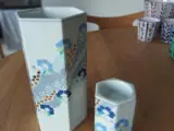 Sekskantet  stor vase  -  Halling-Koch
