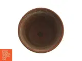 Terracottakrukke med underskål (str. Ø. 11,5 cm. længde, 10 cm) - 3