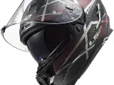 LS2 Challenger Carbon Konic Red - Før 3.799 - 2