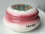 Rhodos, lyserød w blomster - 5