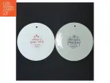 August og december platter af Bjørn Wiinblad fra Nymlle (str. Ø 15 cm) - 3
