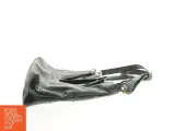 Stor sort skuldertaske fra The Monte (str. 43x29 cm) - 4