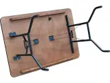 B2B Engros -  Understel Event bord 120x80cm+Ø120 sæt