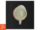 Porcelæn flødekande med orange stribe (str. 13,5 x 10,5 x 8 cm) - 2