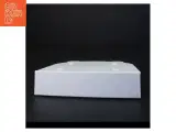 Hylde med spejl og knager (str. 26 x 22 cm) - 2