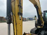 Yanmar SV100 2A Centralsmørring og hydraulisk hurtigskifte. - 5