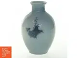 Porcelæns vase med maritimt motiv fra Royal Copenhagen (str. 18 cm) - 2