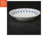 Porcelæn underkop med farvet mønster fra Lyngby (str. Ø 13,5 cm) - 2