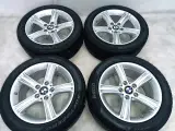 5x120 17" ET37 nav 72,6ø BMW vintersæt inkl.TPMS - 5