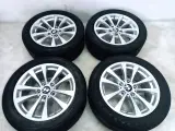 5x120 17" ET37 nav 72,6ø BMW sommersæt inkl.TPMS  - 5