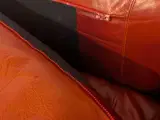 Lækker, rød Natuzzi lædersofa - 5
