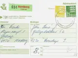 Adressekort Guderup 1980