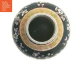 Malet vase med motiv (str. 22 cm) - 2