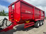 Tinaz 25 tons bagtipvogne På lager til omgående levering - 2