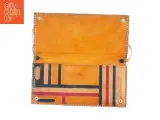 Vintage Retro Læder Clutch Taske med Skulder strop (str. 30 x 14 cm) - 2