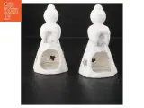 Keramik engle lysestager (str. 16x9 cm) - 2