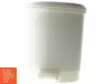 Hvid affaldsspand med sort inderspand fra Jysk (str. 20x15 cm) - 3