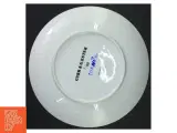 Kunstnerisk porcelænstallerken fra Gyrr Og Gæster (str. 24 cm i diameter) - 3